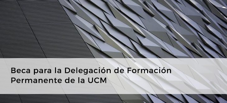 Beca para la Delegación de Formación Permanente de la UCM