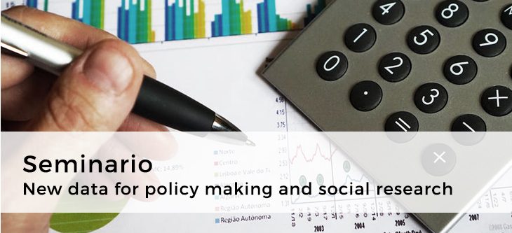 Seminario – New data for policy making and social research