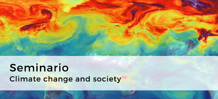 Seminario – Climate change and society